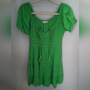 asos green one shoulder dress ASOS DESIGN one shoulder ruched detail maxi dress with split in forest